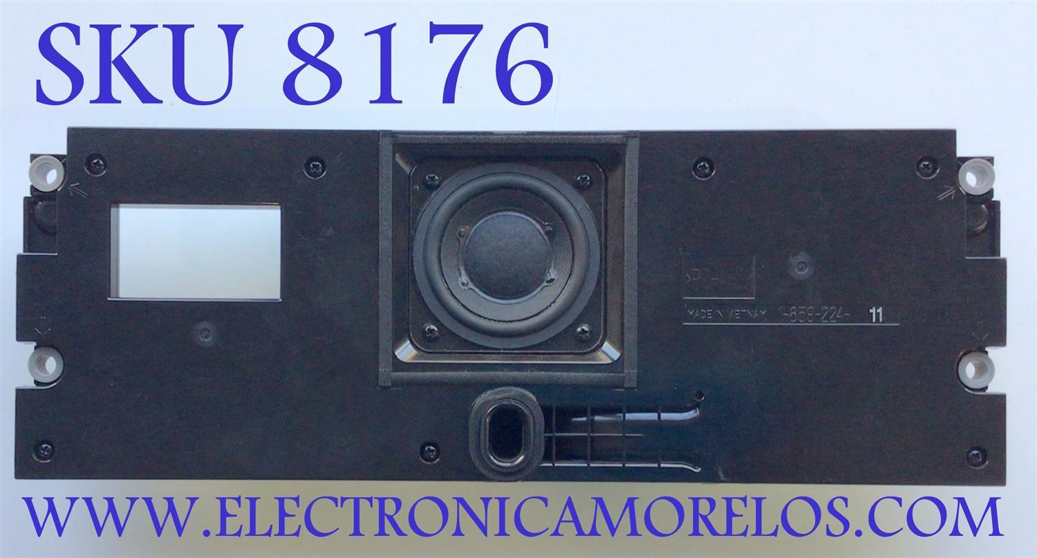 BOCINA PARA TV SONY / NUMERO DE PARTE 1-859-224 / 1859224-11 / PANEL LC550AQP (GK)(A5) / MODELO XBR-55A1E  / XBR55A1E